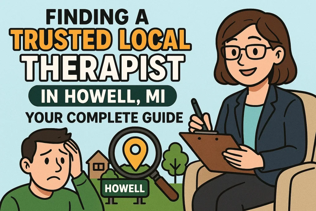 Finding a Trusted Local Therapist in Howell, MI: Your Complete Guide