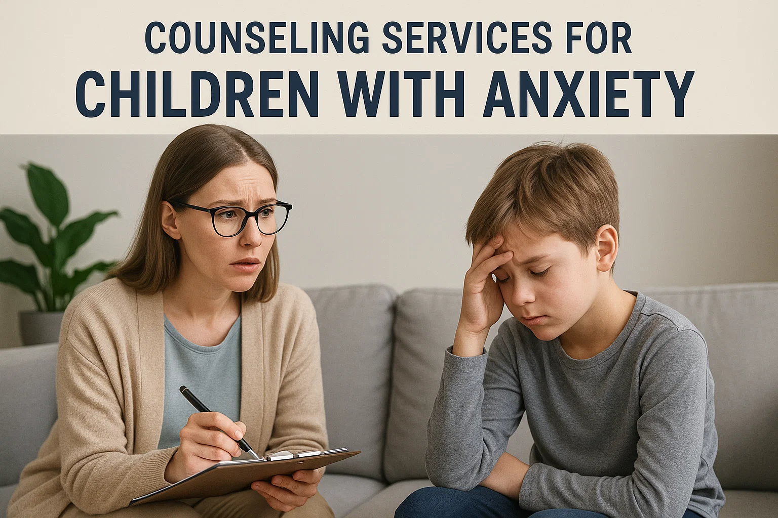 Counseling Services for Children with Anxiety