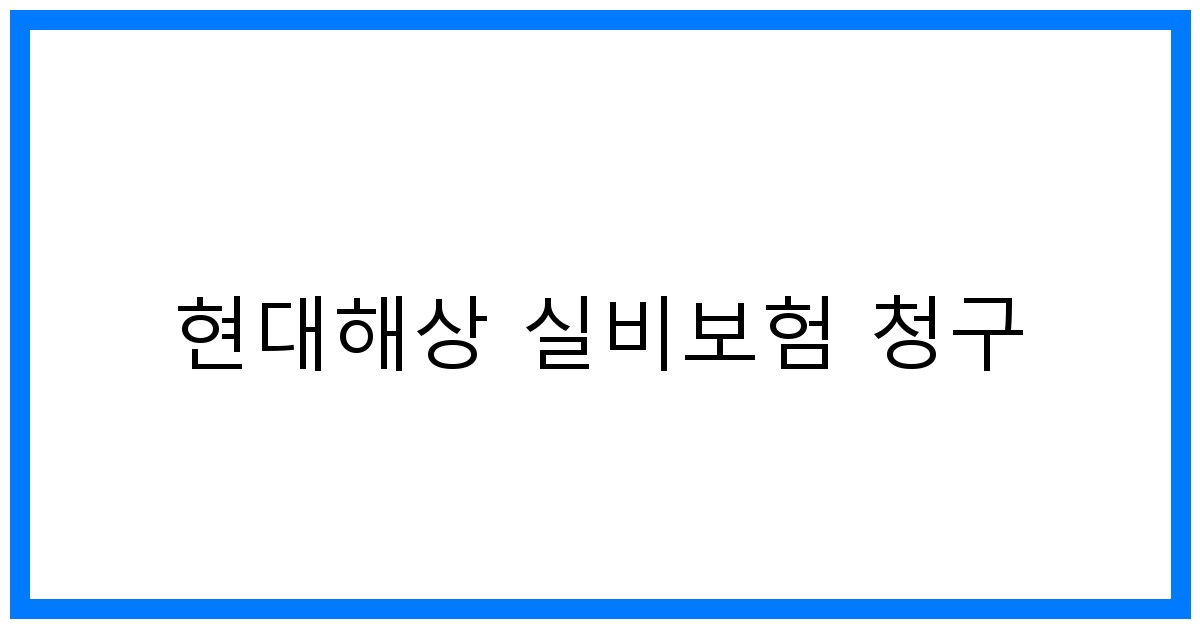 thumbnail_현대해상 실비보험 청구